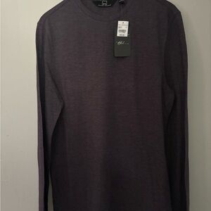 Jos. A. Bank Dark Purple Long Sleeve Shirt